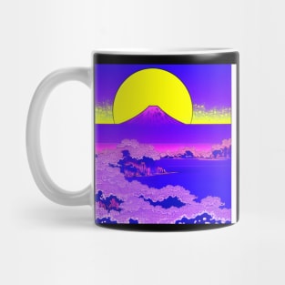 Great sun guarding the mountain. Mug